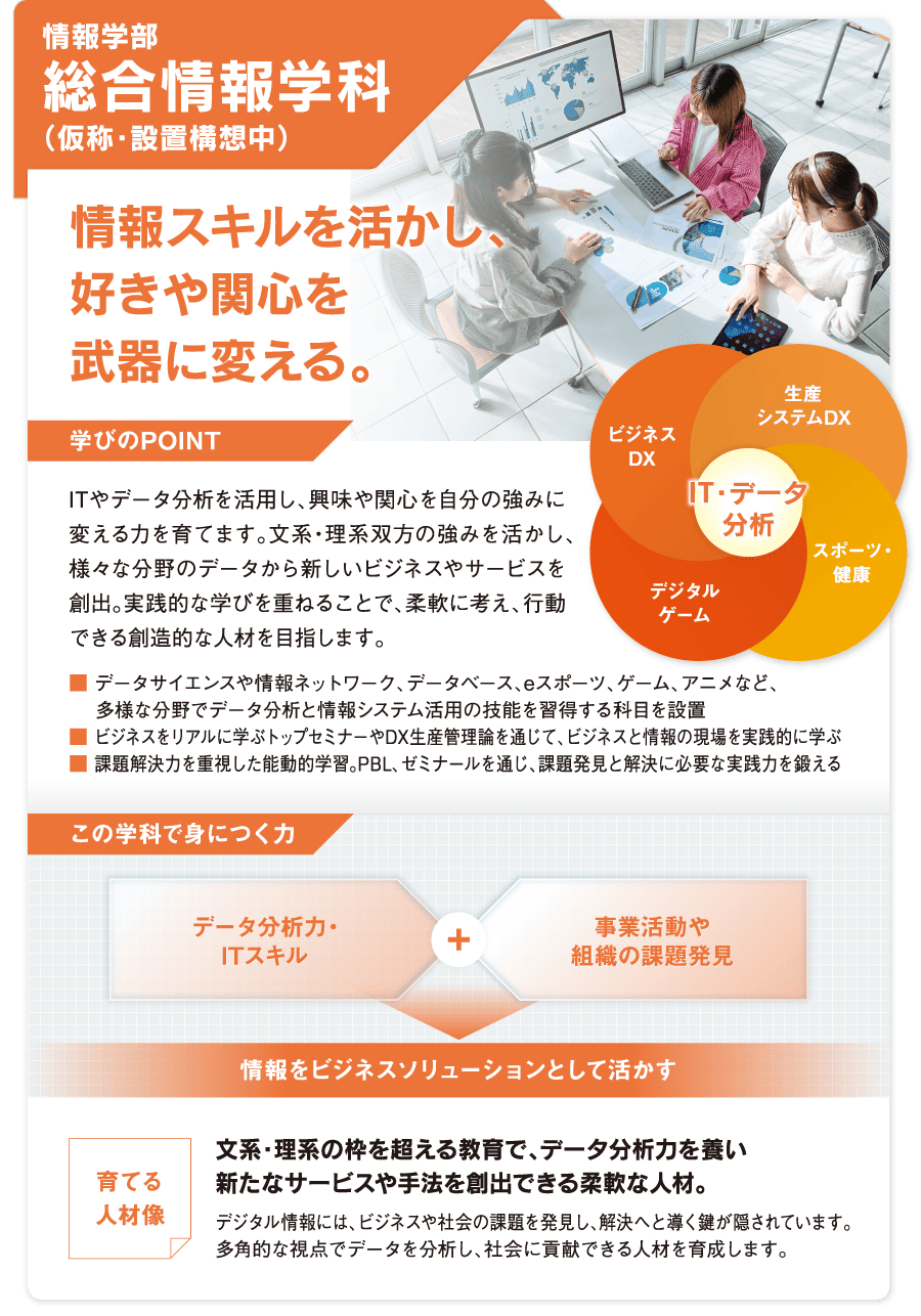 2027年4月 2学部体制で始動 | 愛知産業大学