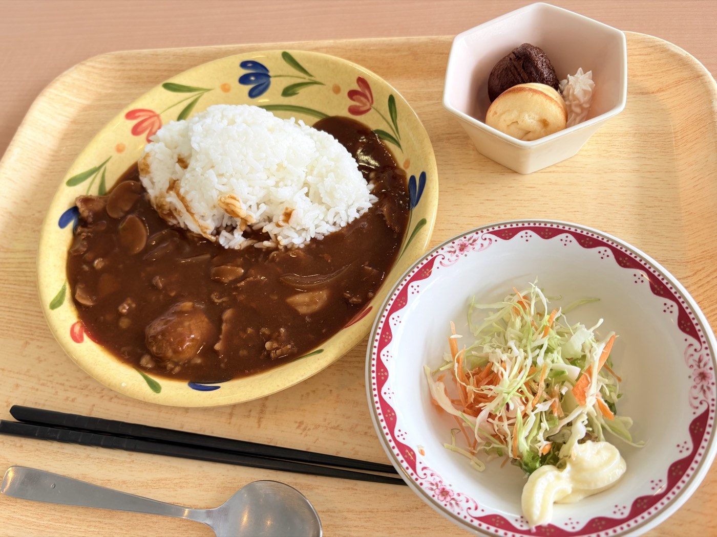 学食体験の様子4