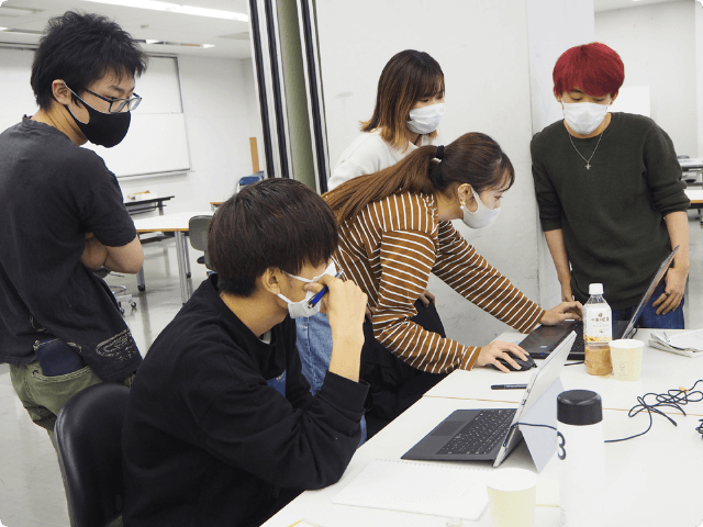スマートデザイン学科の有志学生が愛知県主催する愛知県大学対抗ハッカソン「HackAichi2020」に参戦の写真