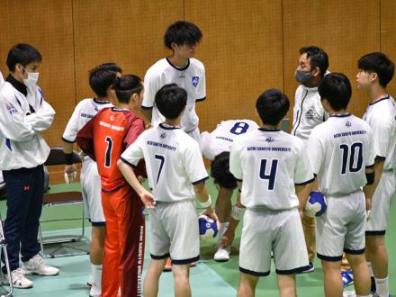 愛産大男子ハンドボール部が初の公式戦に出場しました お知らせ 愛知産業大学