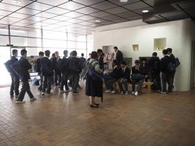愛知産業大学工業高等学校の生徒が大学見学に訪れました 愛知産業大学